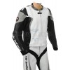 RTX Katana Sports Grey Kangaroo Leather 2 Piece Biker Suit